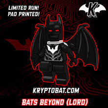 Load image into Gallery viewer, Bats Beyond [Lord] Custom LEGO Minifigure (pad printed)