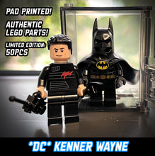 Load image into Gallery viewer, Kenner Wayne Custom LEGO Minifigure (pad printed)