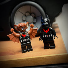 Load image into Gallery viewer, Bats Beyond [Spliced] Custom LEGO Minifigure (pad printed)