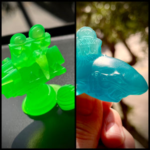 Original RGB Accessory Ghosts Set: Trapper Creeper and Ghost Shark