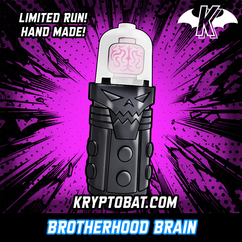 Brotherhood Brain Custom LEGO Minifigure