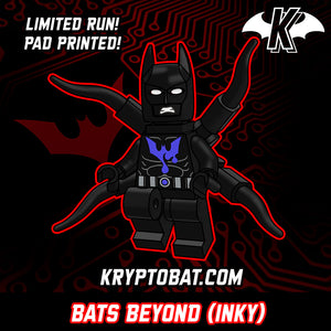 Bats Beyond [Inky] Custom LEGO Minifigure (pad printed)