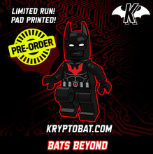 Load image into Gallery viewer, *LAST CALL PRE-ORDER* Bats Beyond [Standard] Custom LEGO Minifigure (pad printed)