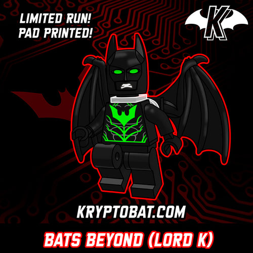 Bats Beyond [Lord K] Custom LEGO Minifigure (pad printed)