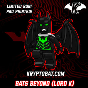 Bats Beyond [Lord K] Custom LEGO Minifigure (pad printed)