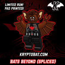 Load image into Gallery viewer, Bats Beyond [Spliced] Custom LEGO Minifigure (pad printed)