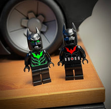 Load image into Gallery viewer, Bats Beyond [Lord K] Custom LEGO Minifigure (pad printed)