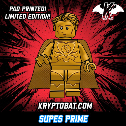 Supes Prime Custom LEGO Minifigure (pad printed)