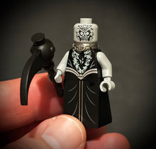 Load image into Gallery viewer, Black Lantern Necro God Custom LEGO Minifigure (pad printed)