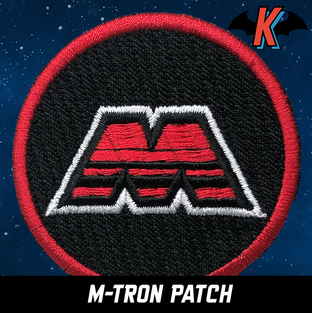 Custom Lego Space Embroidered Patch (M-Tron) – Kryptobat Custom Minifigures