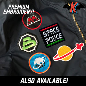 Custom Lego Space Embroidered Patch (M-Tron)